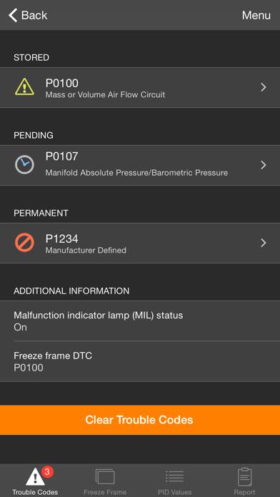 OBD Fusion Capture d'écran de l'application #5