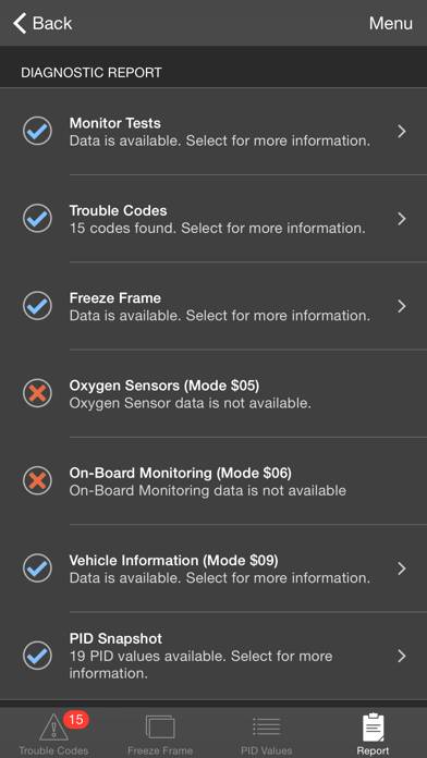 OBD Fusion Uygulama ekran görüntüsü #6