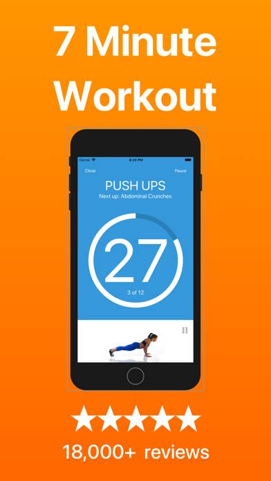 7 Minute Workout Bildschirmfoto