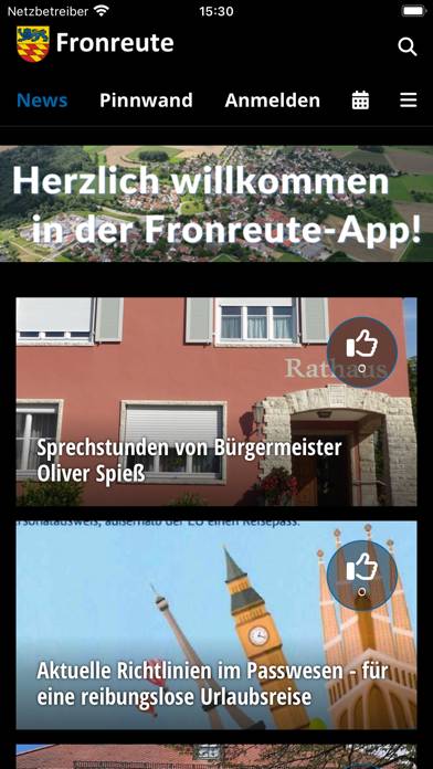 Gemeinde Fronreute App-Screenshot #3