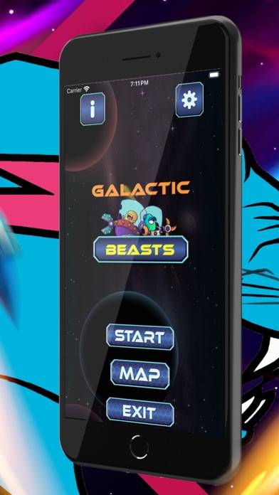 Galactic Beasts game screenshot