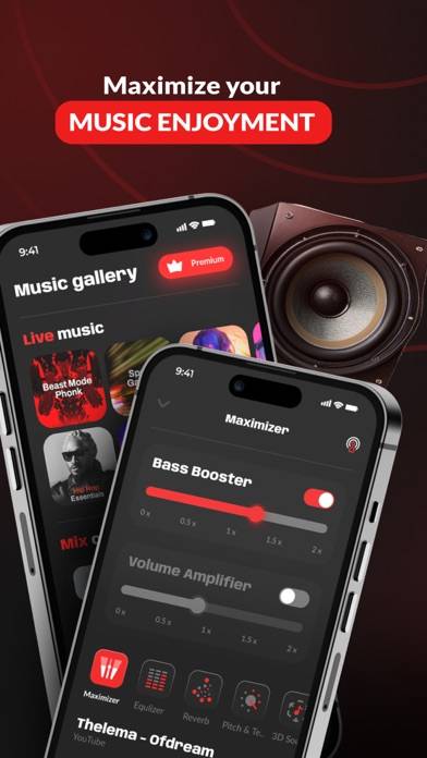 Volume, Bass Booster: Music EQ Schermata dell'app #1