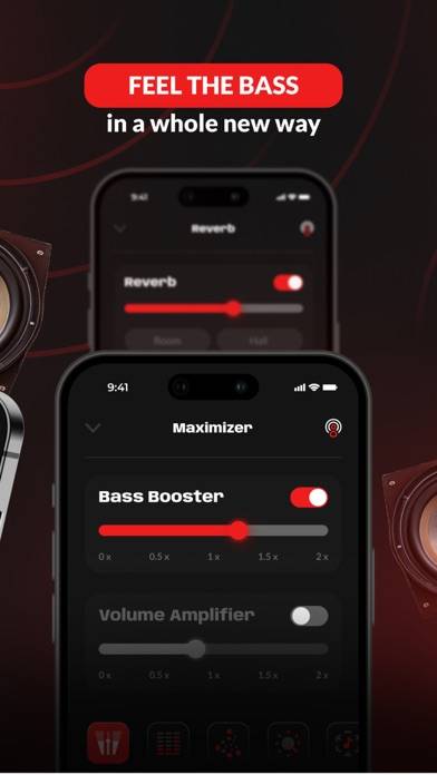 Volume, Bass Booster: Music EQ Schermata dell'app #2