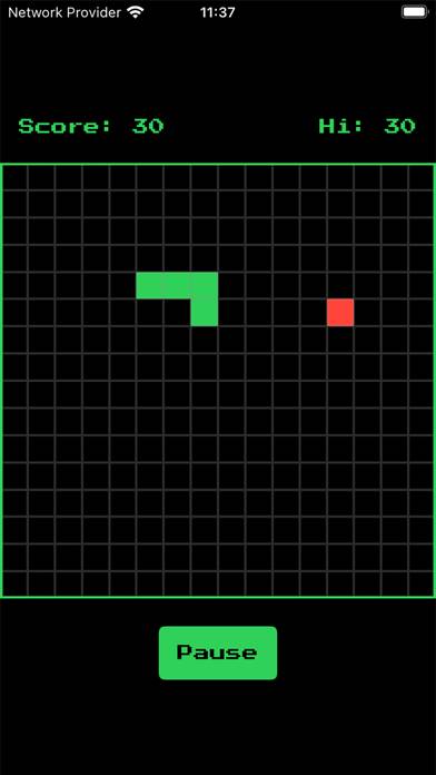 Retro Snake Classic Arcade captura de pantalla del juego