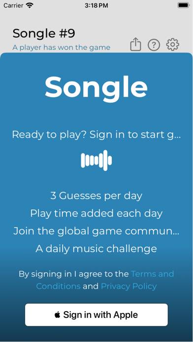 Songle game screenshot