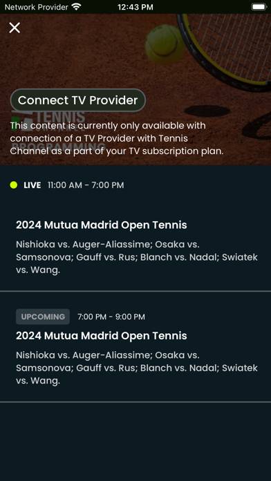 Tennis Channel plus App screenshot #4