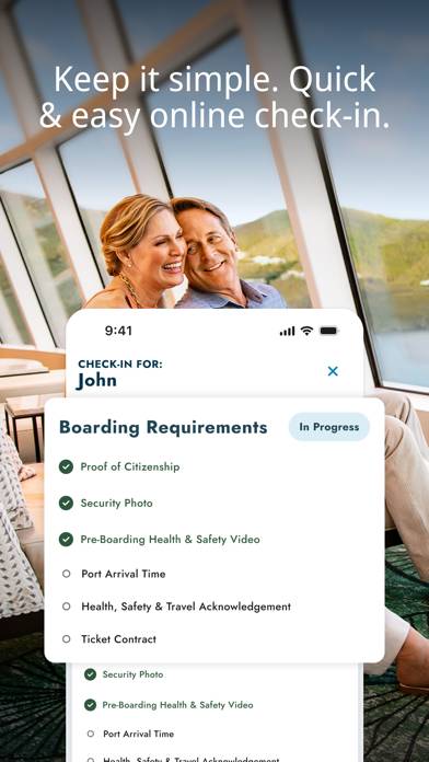 Norwegian Cruise Line App screenshot