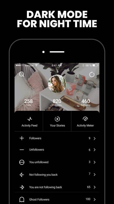 FollowMeter for Instagram App screenshot #2