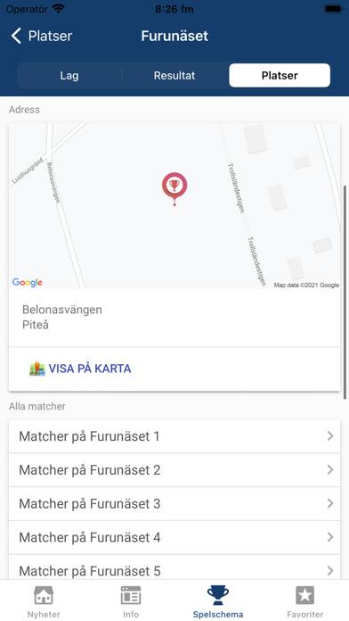 Piteå Summer Games App screenshot #3