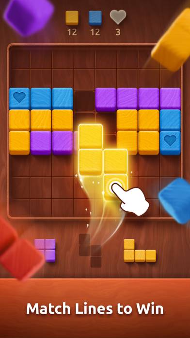 Colorwood Blocks Puzzle Game captura de pantalla