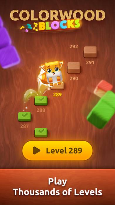 Colorwood Blocks Puzzle Game captura de pantalla del juego