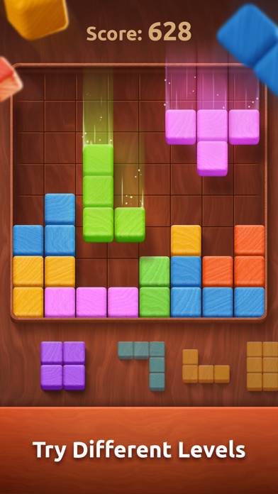 Colorwood Blocks Puzzle Game captura de pantalla del juego