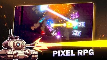 Laser Tanks: Pixel RPG skärmdump