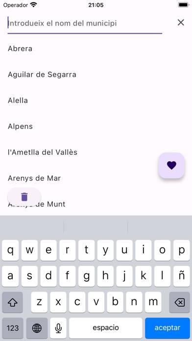 Municipis Visitats Catalunya App screenshot