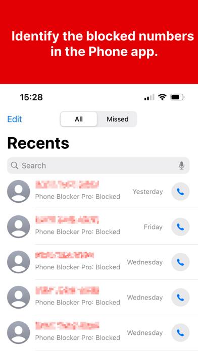Phone Blocker Pro immagine dello schermo