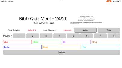 Bible Quiz Meet 2024/25 screenshot
