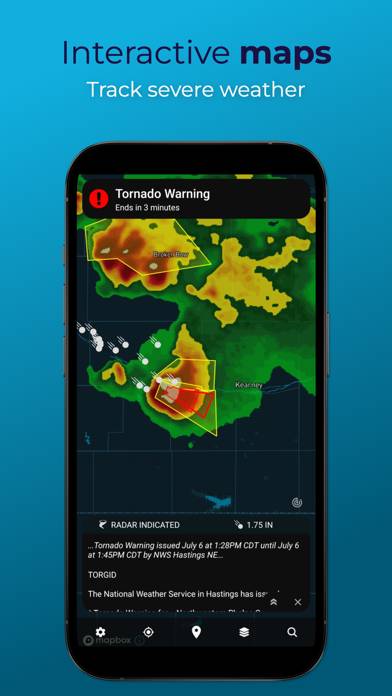 Digital Sky: Weather, Radar App skärmdump