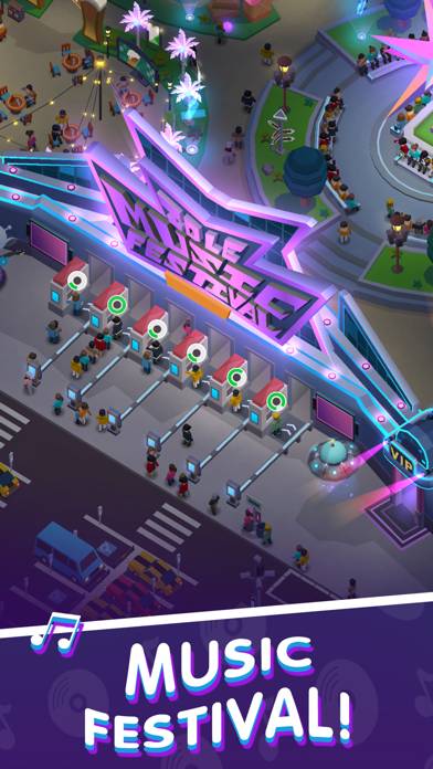 Idle Music Empire Tycoon Games capture d'écran