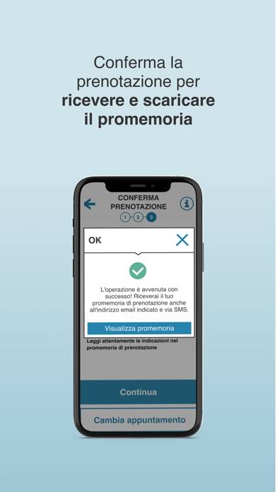 Sanità km zero PrenotaVeloce! App screenshot #4