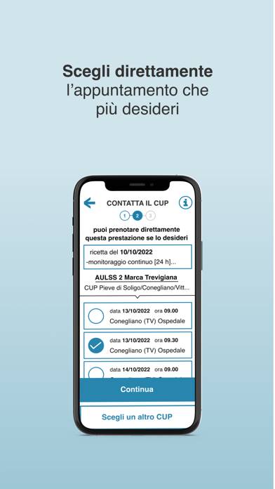 Sanità km zero PrenotaVeloce! App screenshot #6