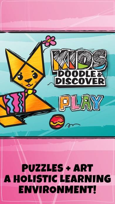 Kids Doodle & Discover: Cats App screenshot #1