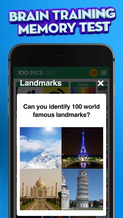 100 PICS Quiz Schermata dell'app #5