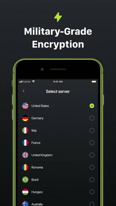 Rocket Protect VPN App screenshot