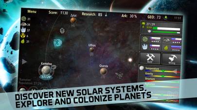 Alien Tribe 2: 4X Space RTS TD Schermata dell'app #1