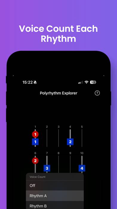 Polyrhythm Explorer Capture d'écran de l'application