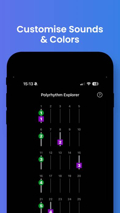 Polyrhythm Explorer Capture d'écran de l'application