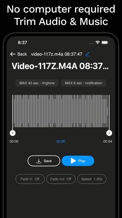 Nota Ringtones Скриншот приложения