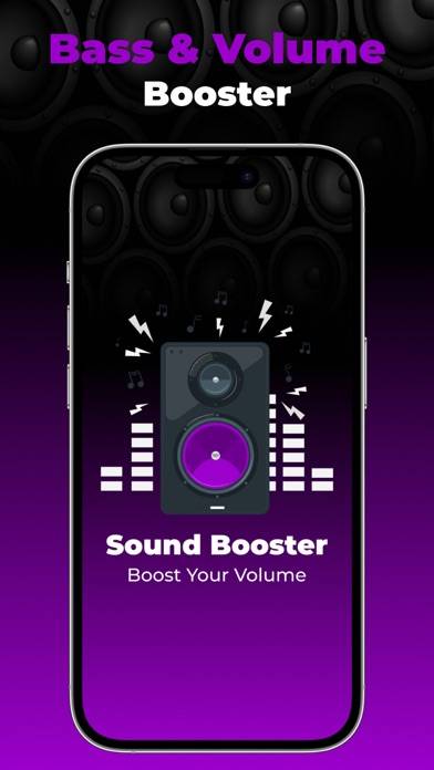 Bass Booster & Sound: Music EQ Schermata dell'app #1