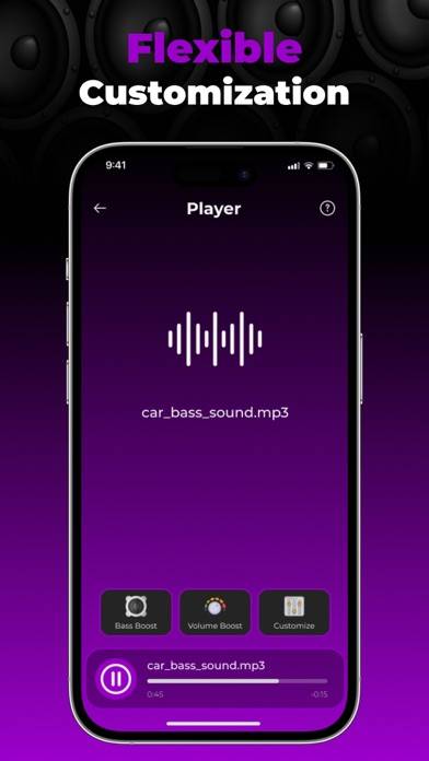 Bass Booster & Sound: Music EQ Schermata dell'app #4