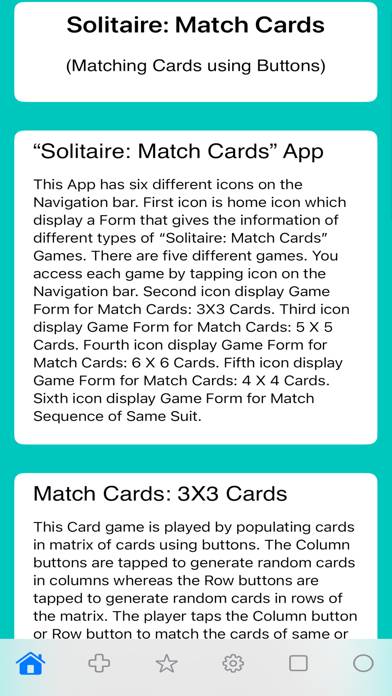 Solitaire: Match Cards screenshot
