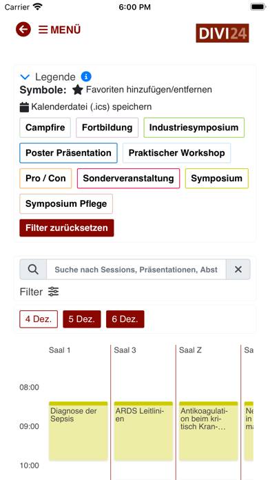 Divi24 App-Screenshot