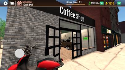 Coffee Shop Simulator 3D Cafe Captura de pantalla de la aplicación #4