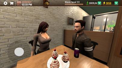 Coffee Shop Simulator 3D Cafe Captura de pantalla de la aplicación #5