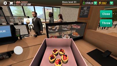 Coffee Shop Simulator 3D Cafe Captura de pantalla de la aplicación #6