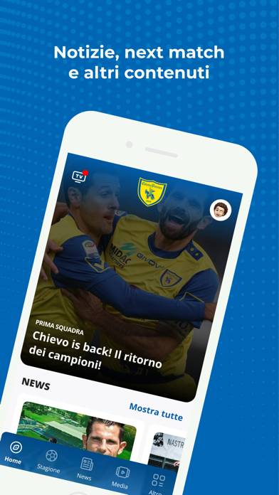 A.C. ChievoVerona-Official App App screenshot