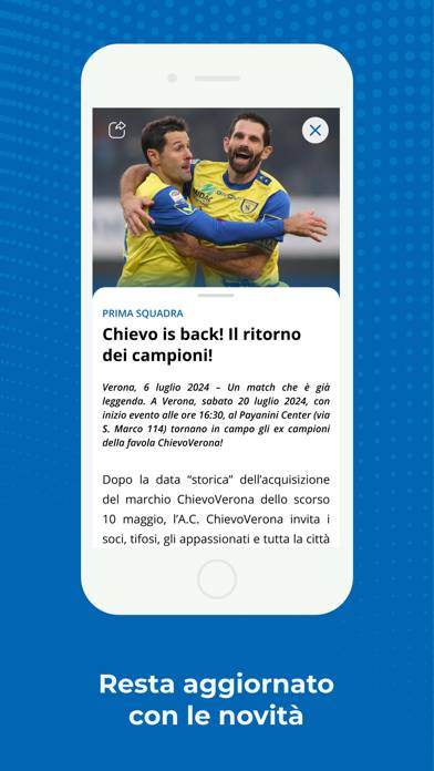 A.C. ChievoVerona-Official App App screenshot