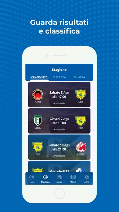 A.C. ChievoVerona-Official App App screenshot