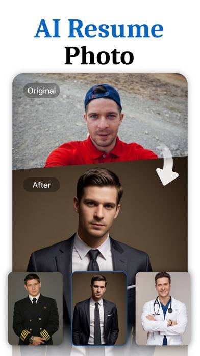 Headshot Pro: Business Photos App screenshot