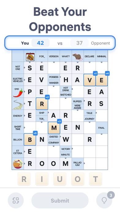 Crossword Master game screenshot