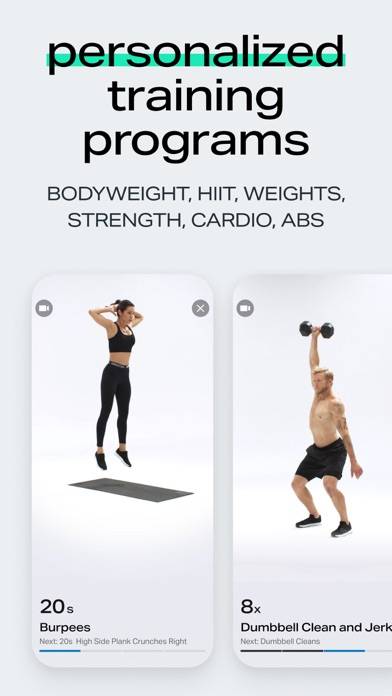 Freeletics: Workouts & Fitness Capture d'écran de l'application #2