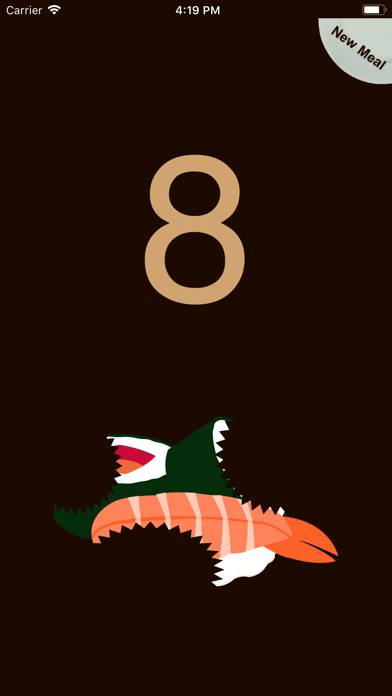 Sushi Count Schermata dell'app