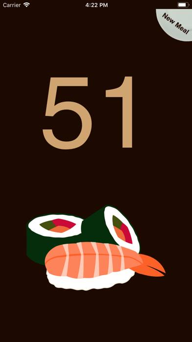 Sushi Count Schermata dell'app