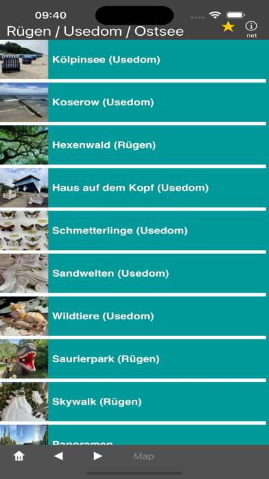 Ruegen, Usedom, Ostsee App-Screenshot