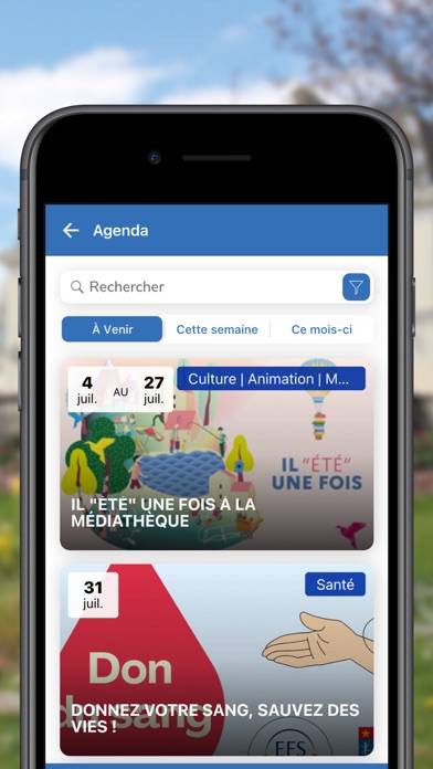 Chaville l'appli Capture d'écran de l'application
