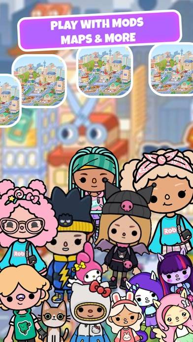 World : dress up & room Toca skärmdump av spelet