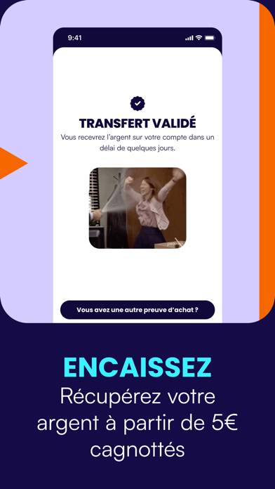 10% Capture d'écran de l'application